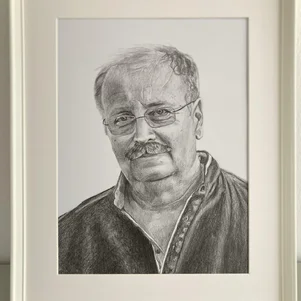 Ján Kubiš (autorka portrétu: Lea Bučkuliaková, II.A, ÚM)