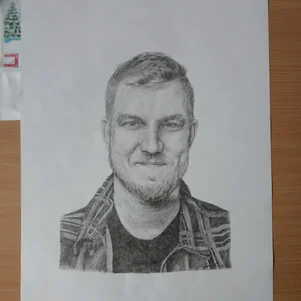 Lukáš Adamec (autorka portrétu: Nella Graňáčková, III.A, ÚM)