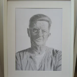 Miroslav Noga (autorka portrétu: Dominika Valachová, II.A, PV)